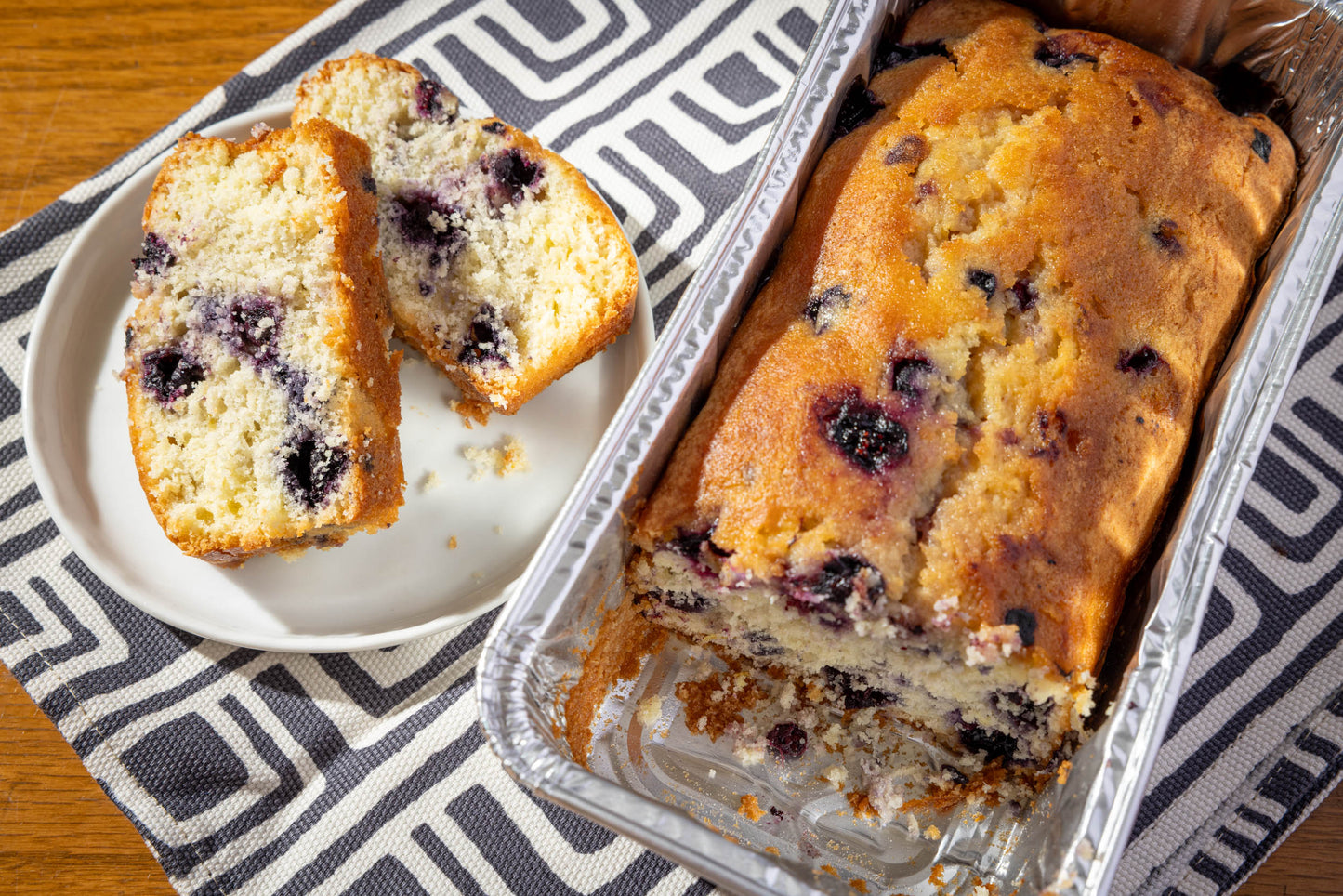 Blueberry Lemon Coffee Cake
