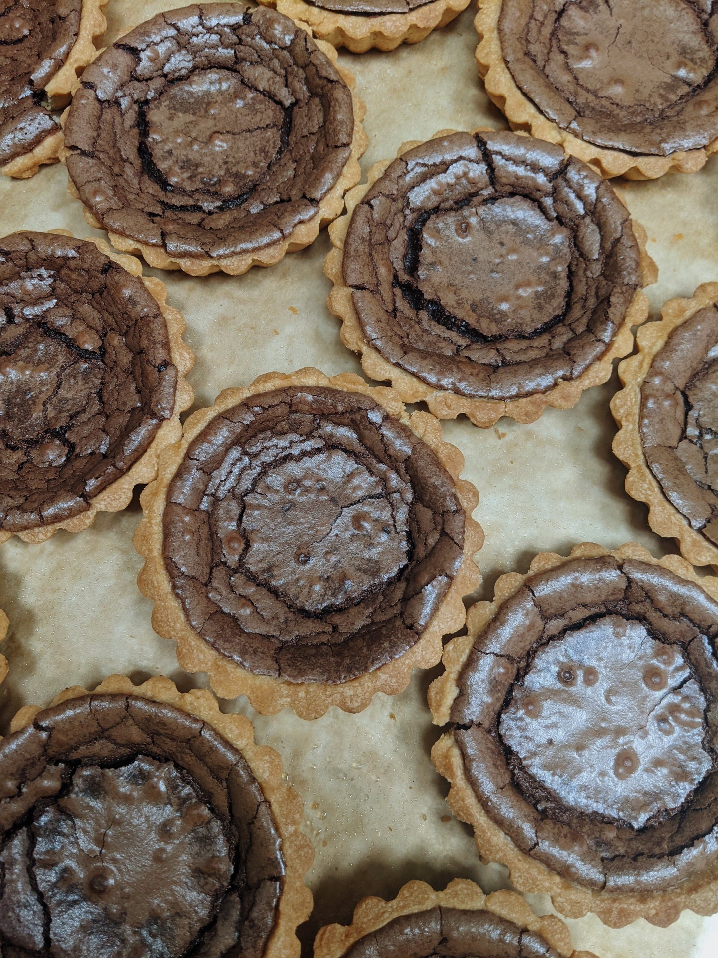 Chocolate Chess Tarts, small