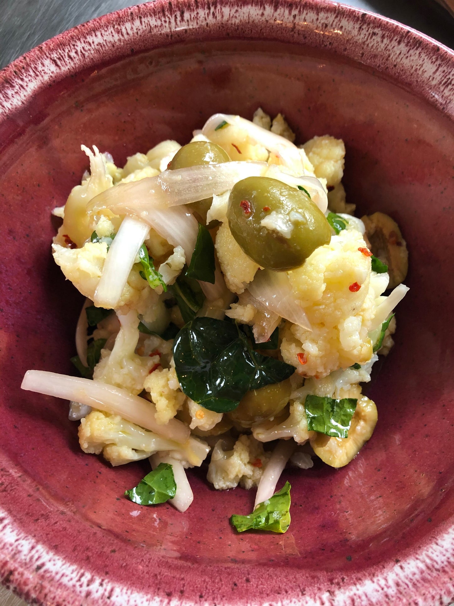 Marinated Cauliflower Salad