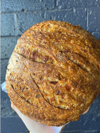 Black Pepper Asiago Sourdough