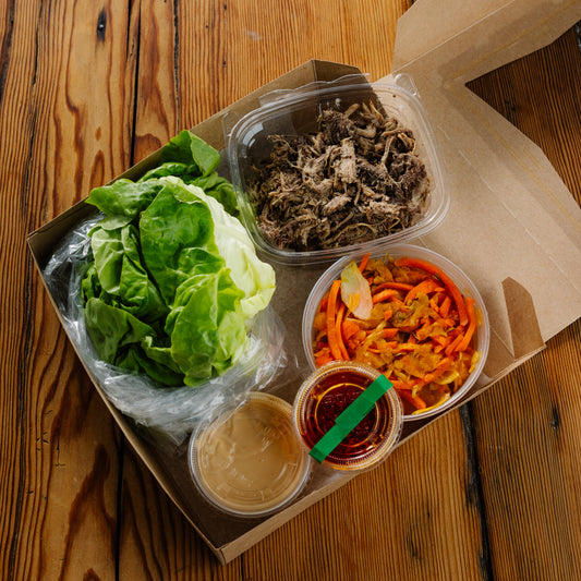 Bo Ssam! Roasted Pork Lettuce Wraps- a diy kit!