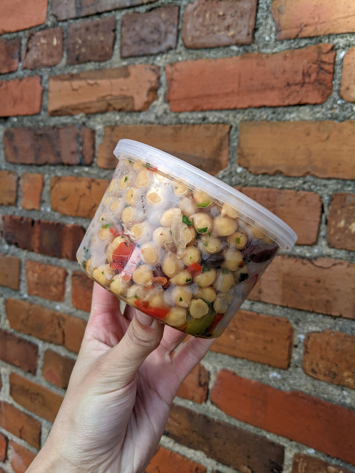 Chickpea and Olive Salad