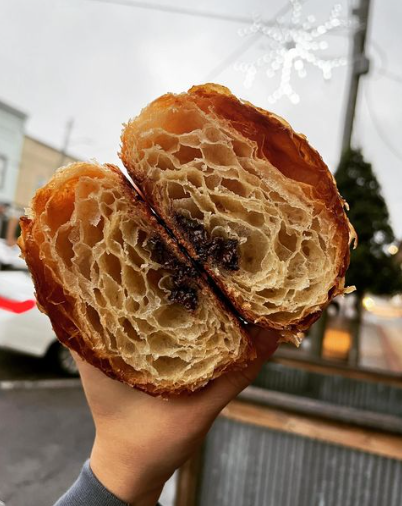 Dark Chocolate Croissant