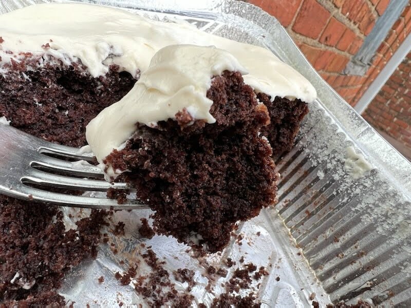 Stout Chocolate Cake with Irish Cream Frosting