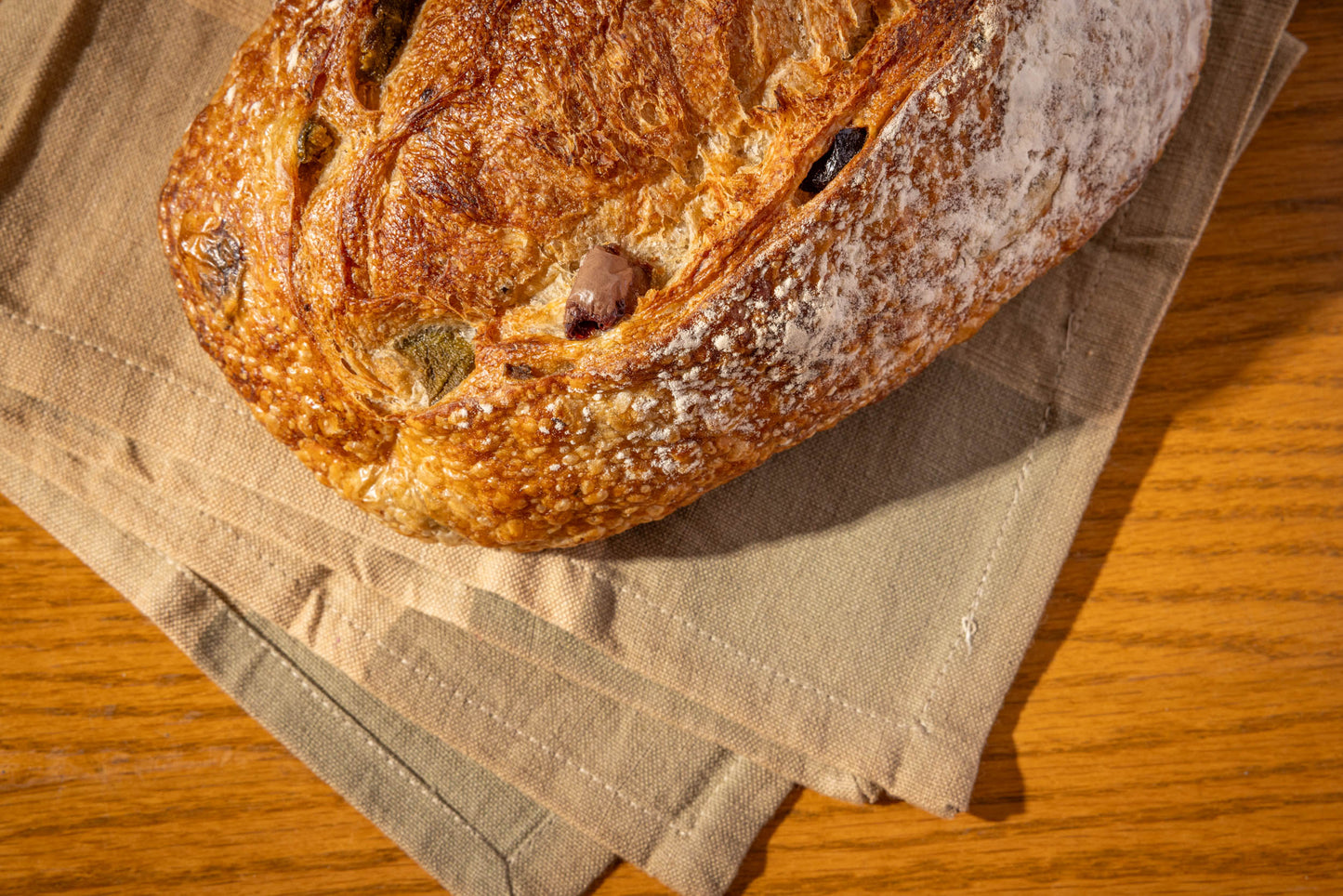 Double Olive Sourdough