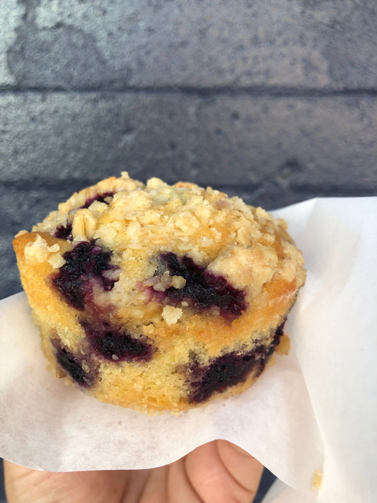 Blueberry Lemon Crumb Muffin