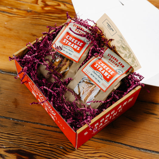 Cheese Straw Gift Box