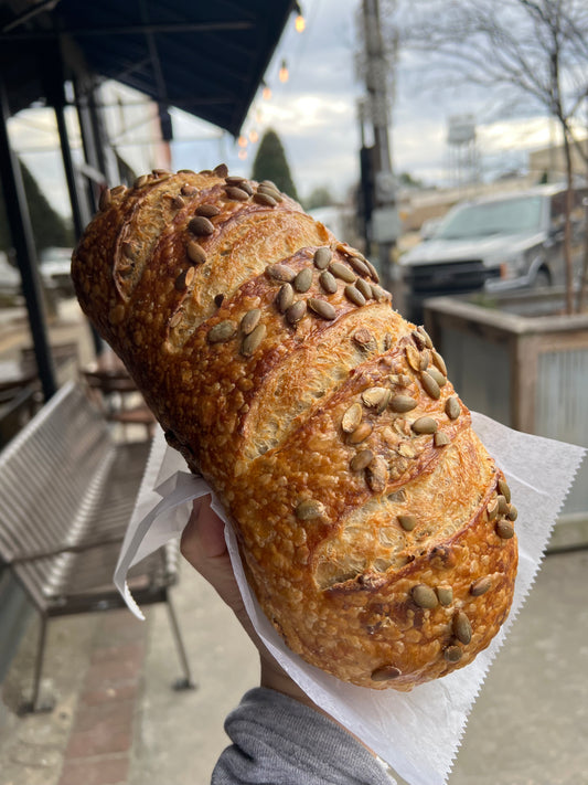 Pumpkin Seed Sourdough
