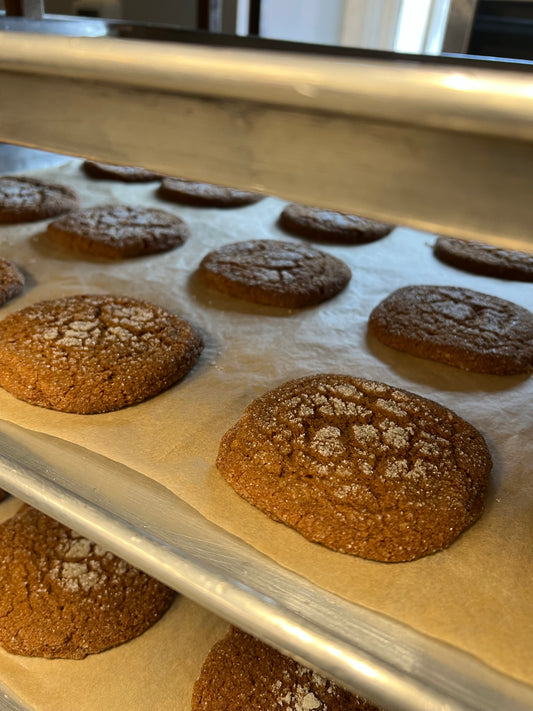 Molasses Ginger Cookies