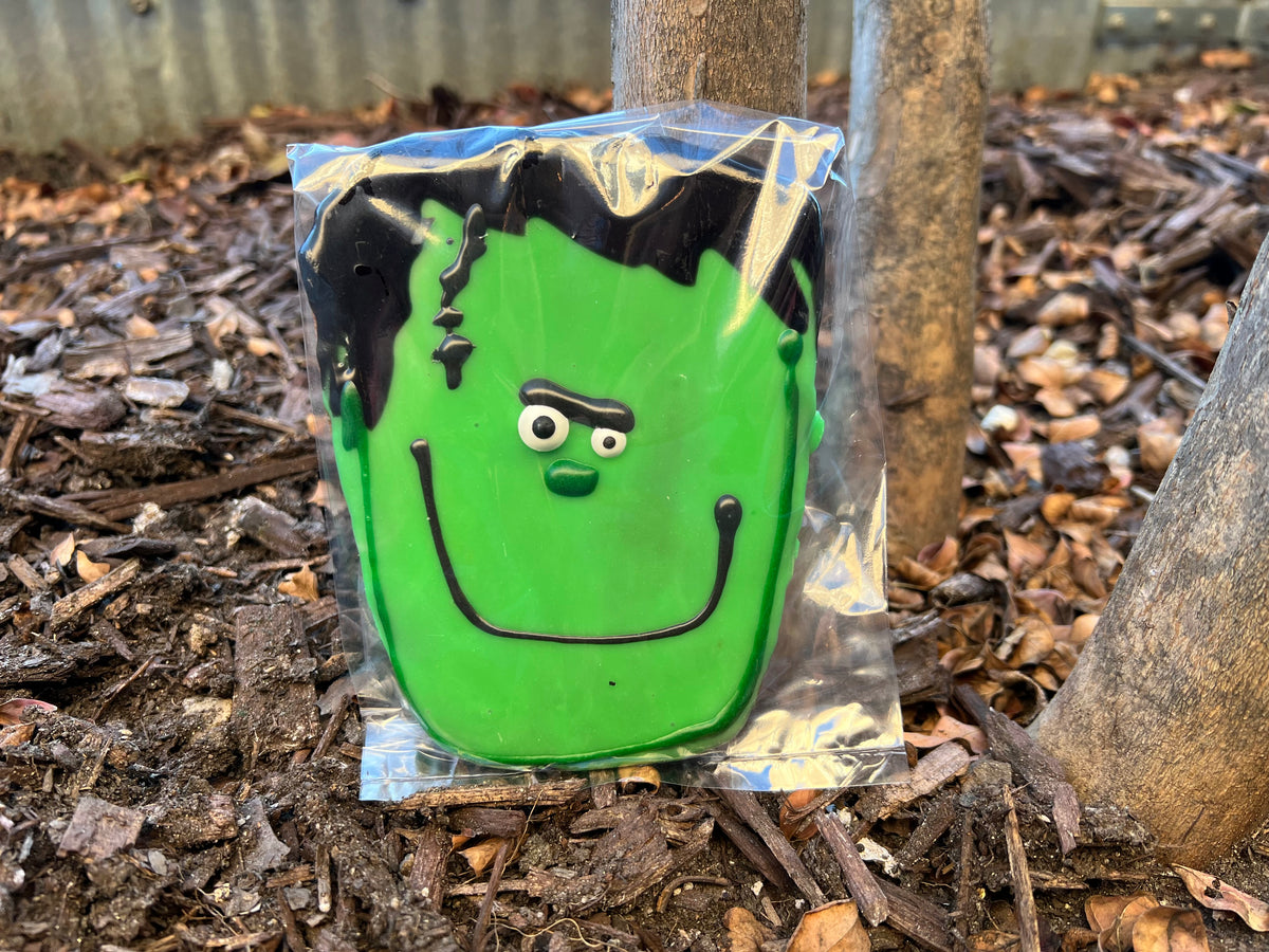 Hand decorated Halloween Graham