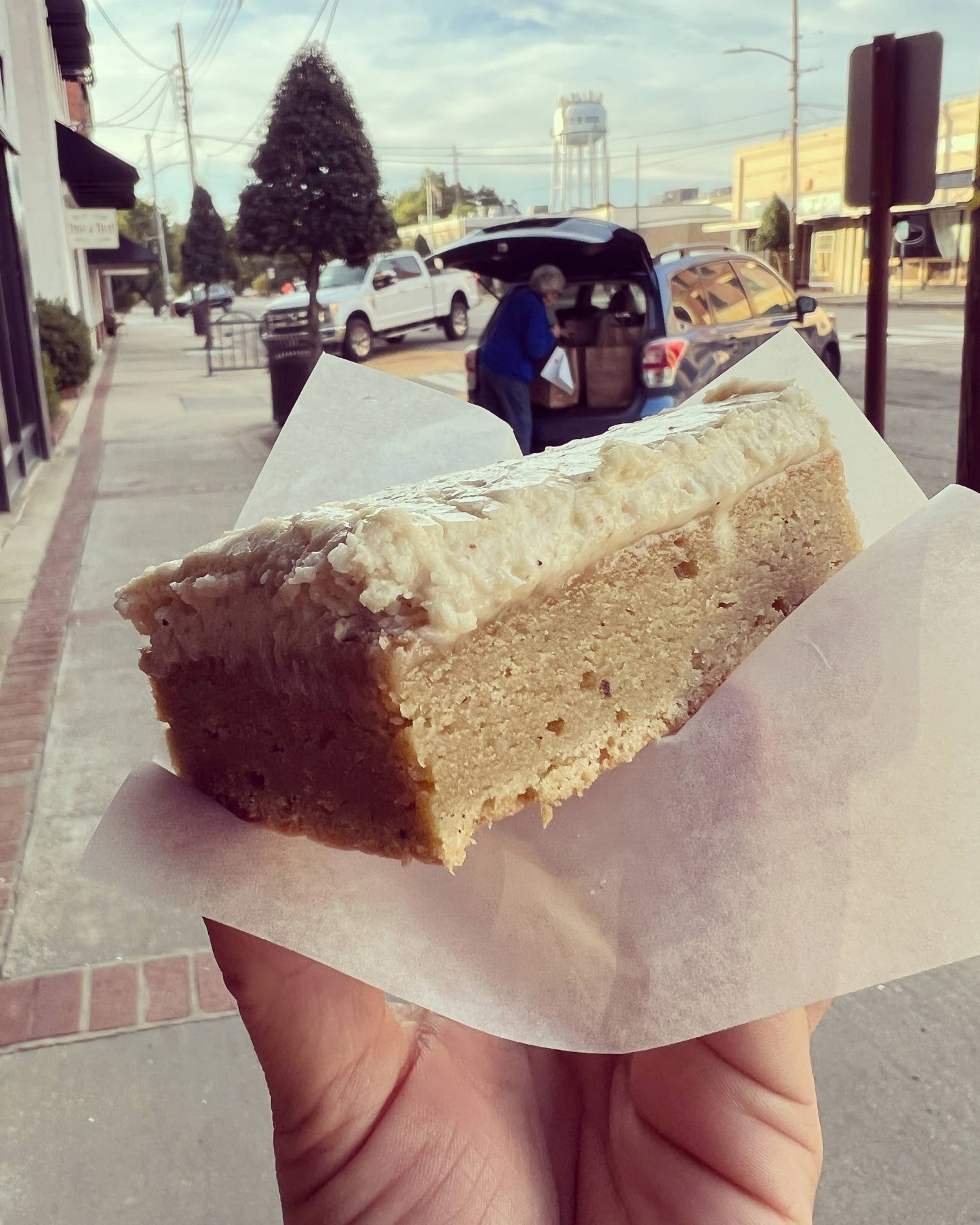 Brown Butter Maple Blondie