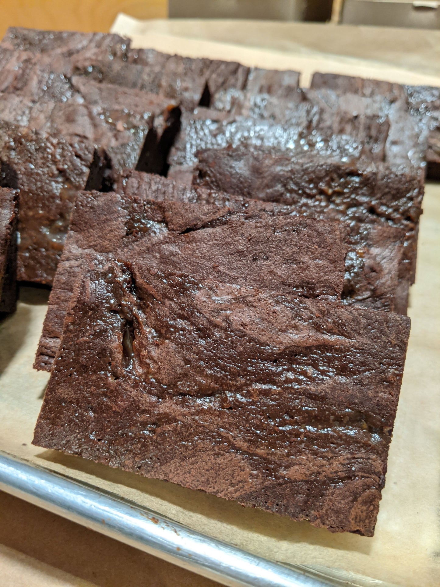 Miso Caramel Brownie