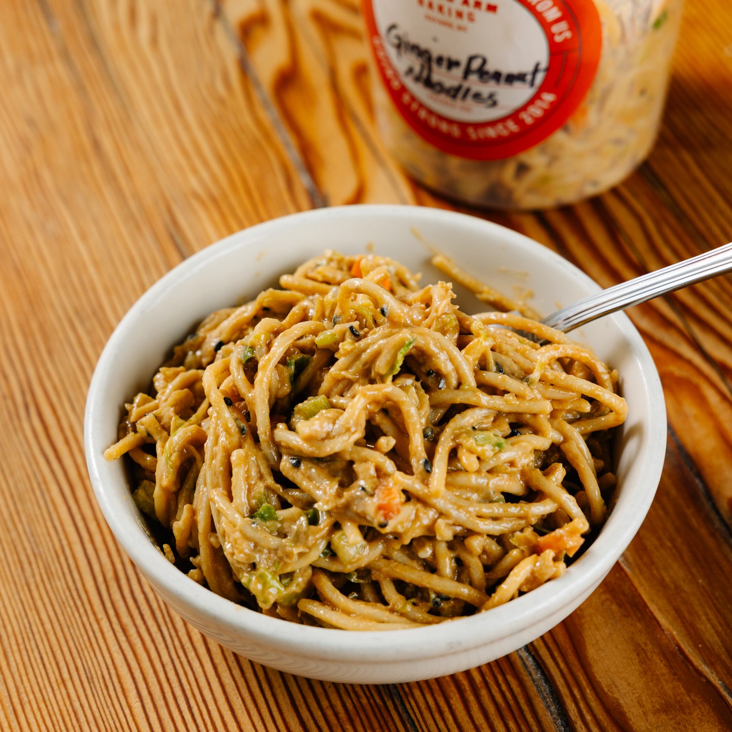 Ginger Soy Peanut Noodles