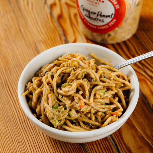 Ginger Soy Peanut Noodles