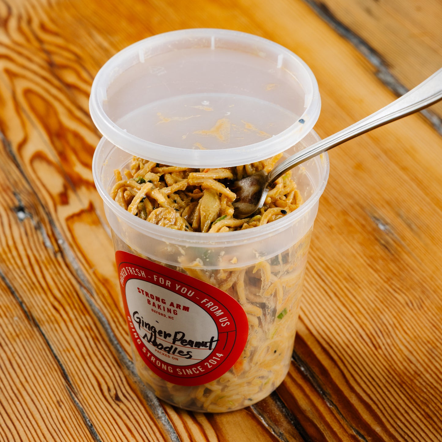 Ginger Soy Peanut Noodles