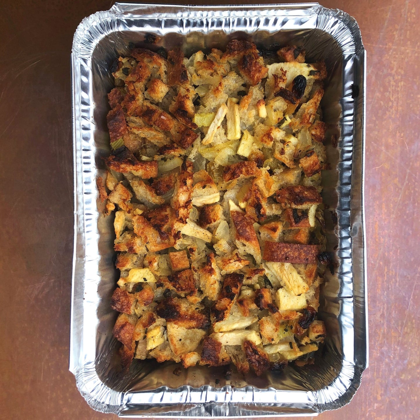 Fresh Sage and Apple Sourdough Dressing