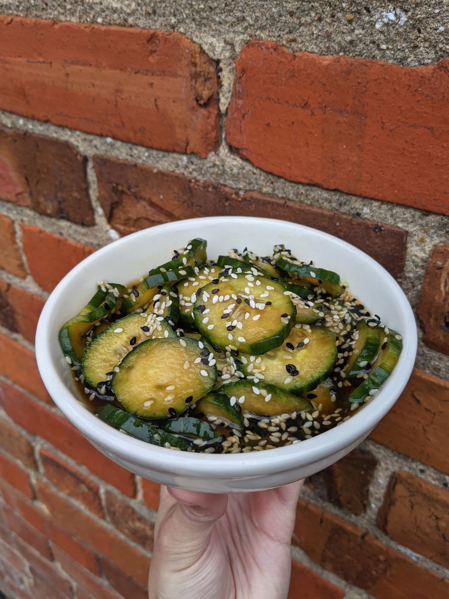 Sesame Cucumber Salad