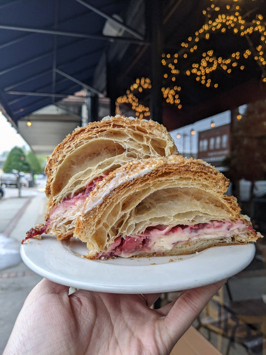 Strawberry Cheesecake Croissant