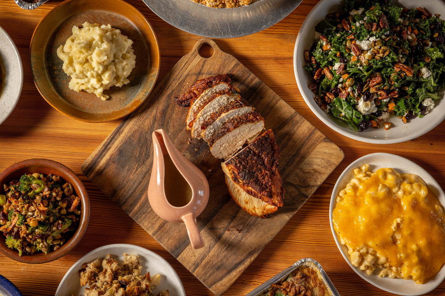 Turkey Breast, sage brined and roasted