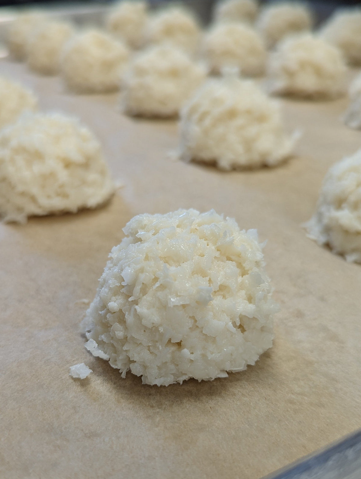 Vanilla Coconut Macaroons
