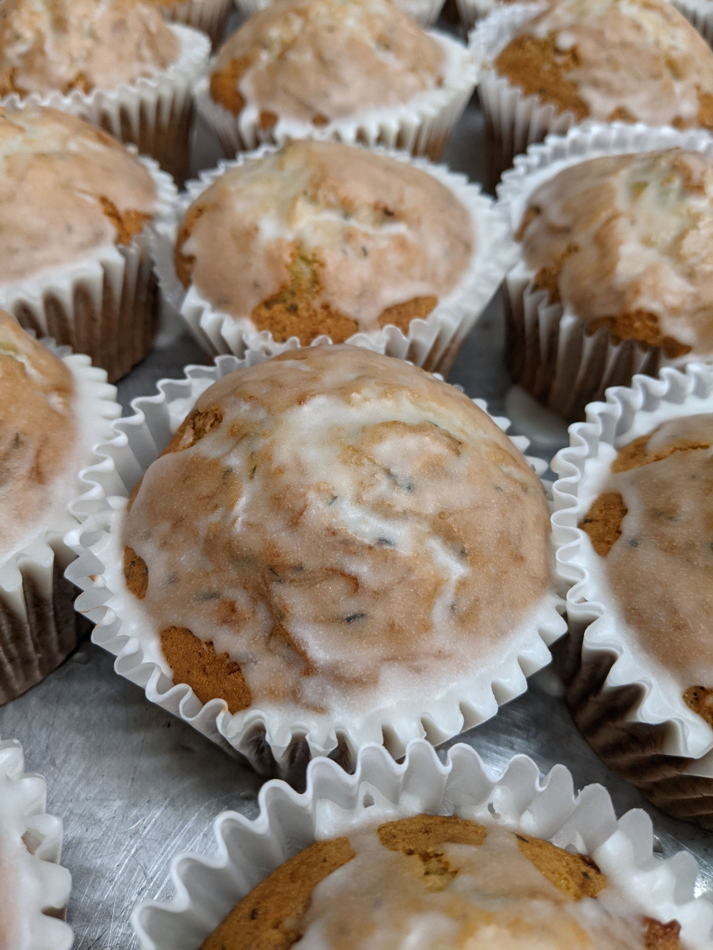 Zucchini Lemon Muffins